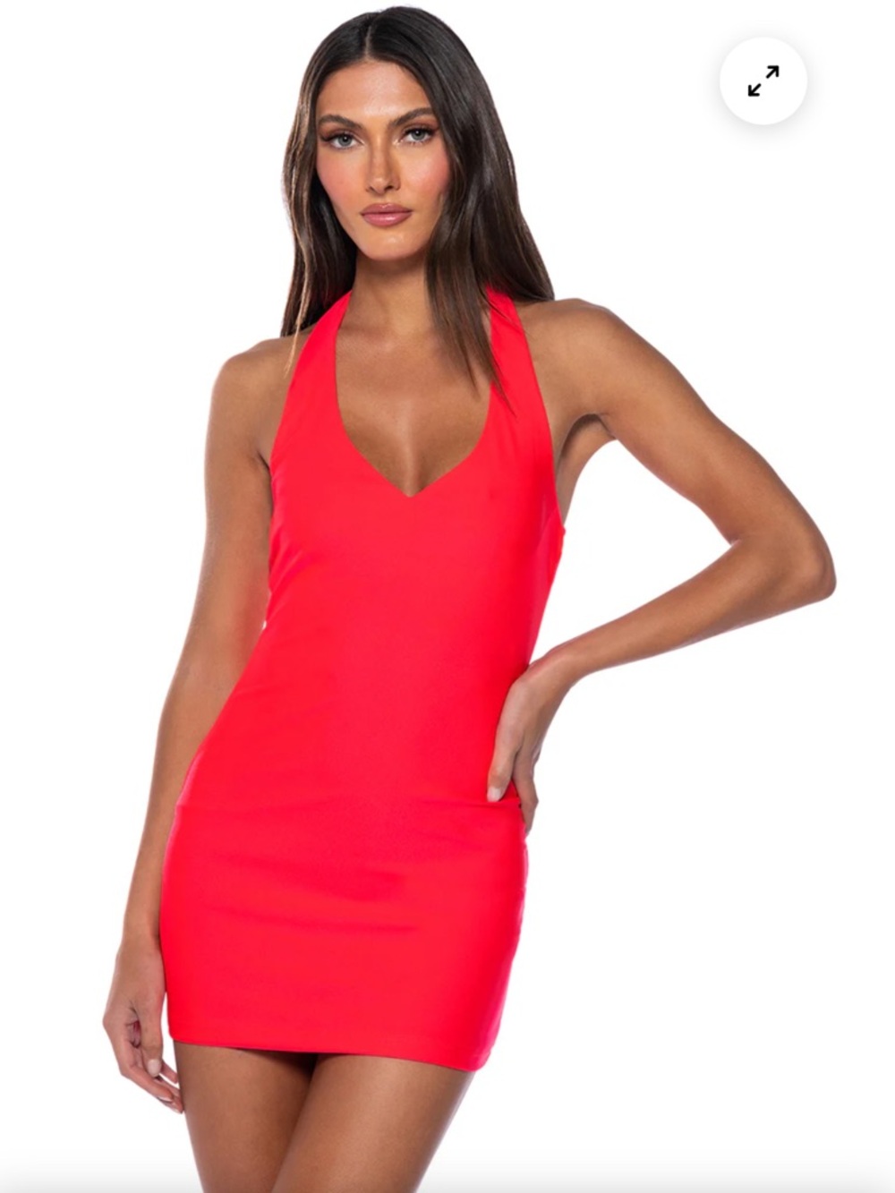 AKIRA Halter Neck Bodycon Mini Dress - NWT